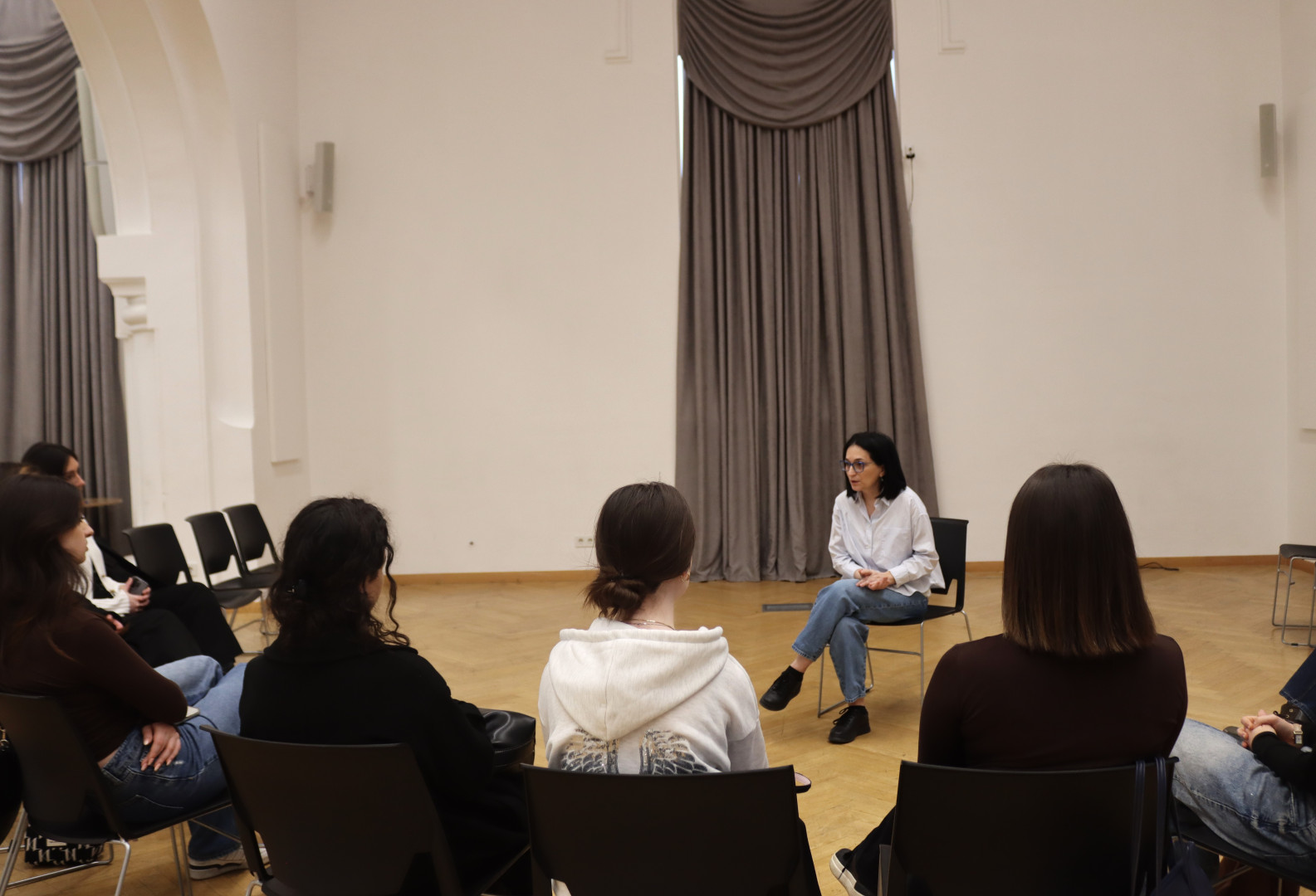 საინფორმაციო შეხვედრა აბიტურიენტებისთვის